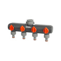 Pope 4 Way Tap Outlet - 4 Snap-On Outlets - 275mm x 140mm x 75mm - SuperSaverAU - view 1
