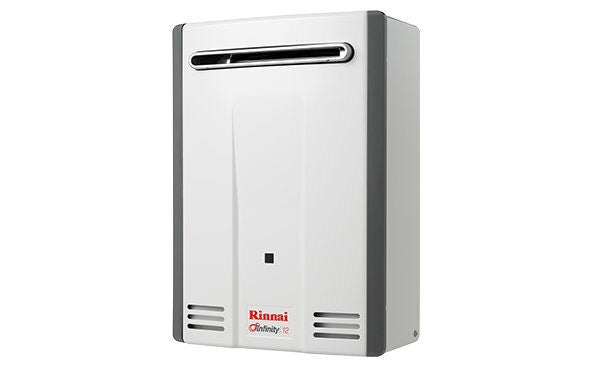 Rinnai 12L per minute natural gas continuous flow hot water system - pre-set to 60°C - INF12N60MA