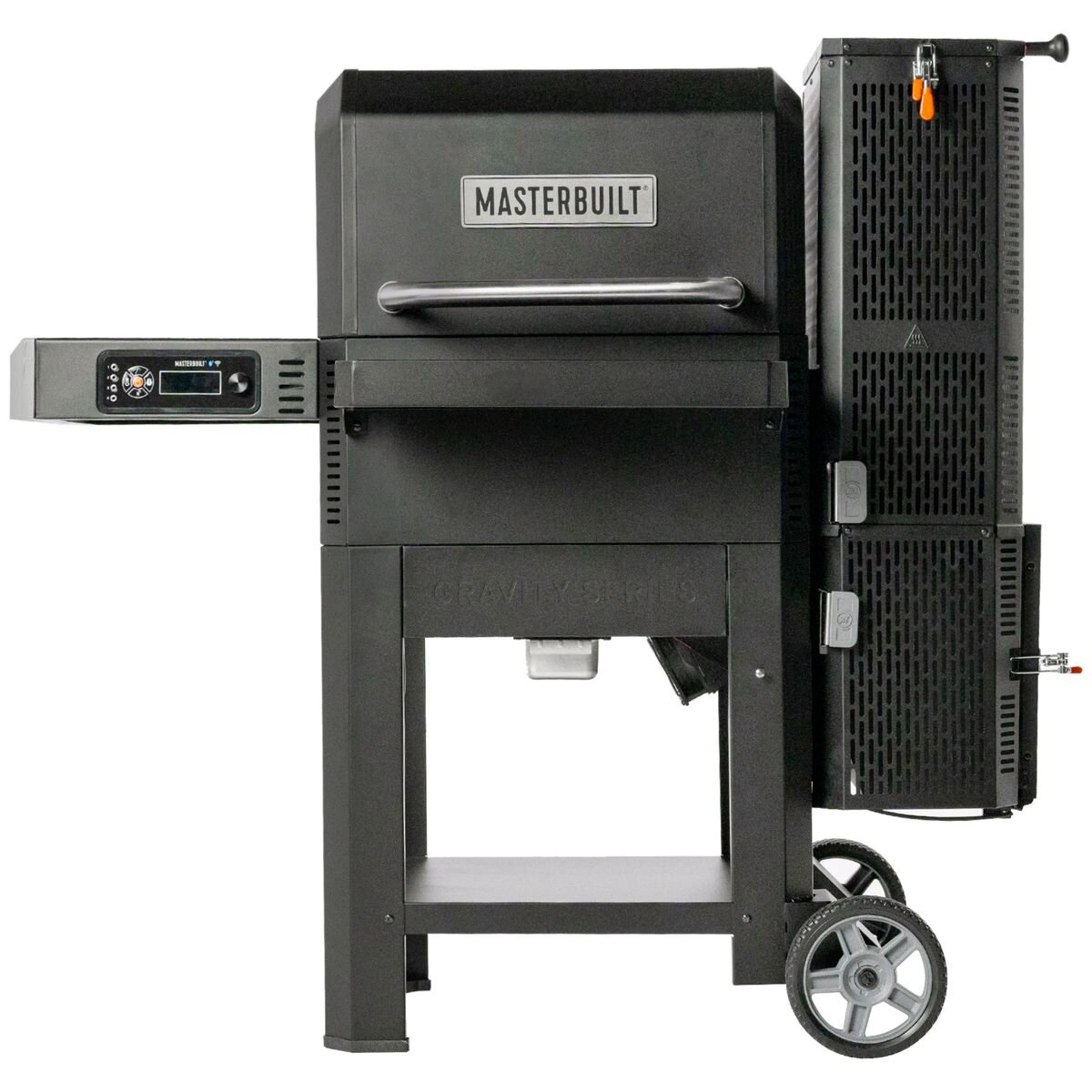 Masterbuilt Gravity Series 600 Digital Charcoal Smoker BBQ - App Control, Black - MB20041423