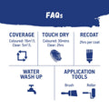 British Paints Clear Matt Protective Furniture Paint - 0.672kg - Easy Application, Durable Finish - SuperSaverAU - view 4