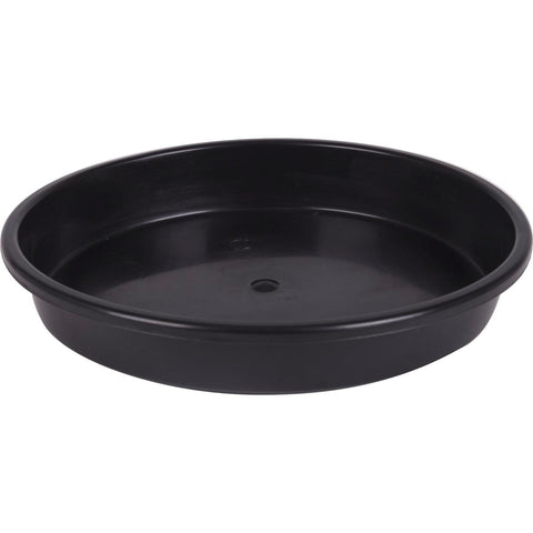 Garden City Plastic Saucer - 360mm - Plastic - Black - SuperSaverAU - view 1