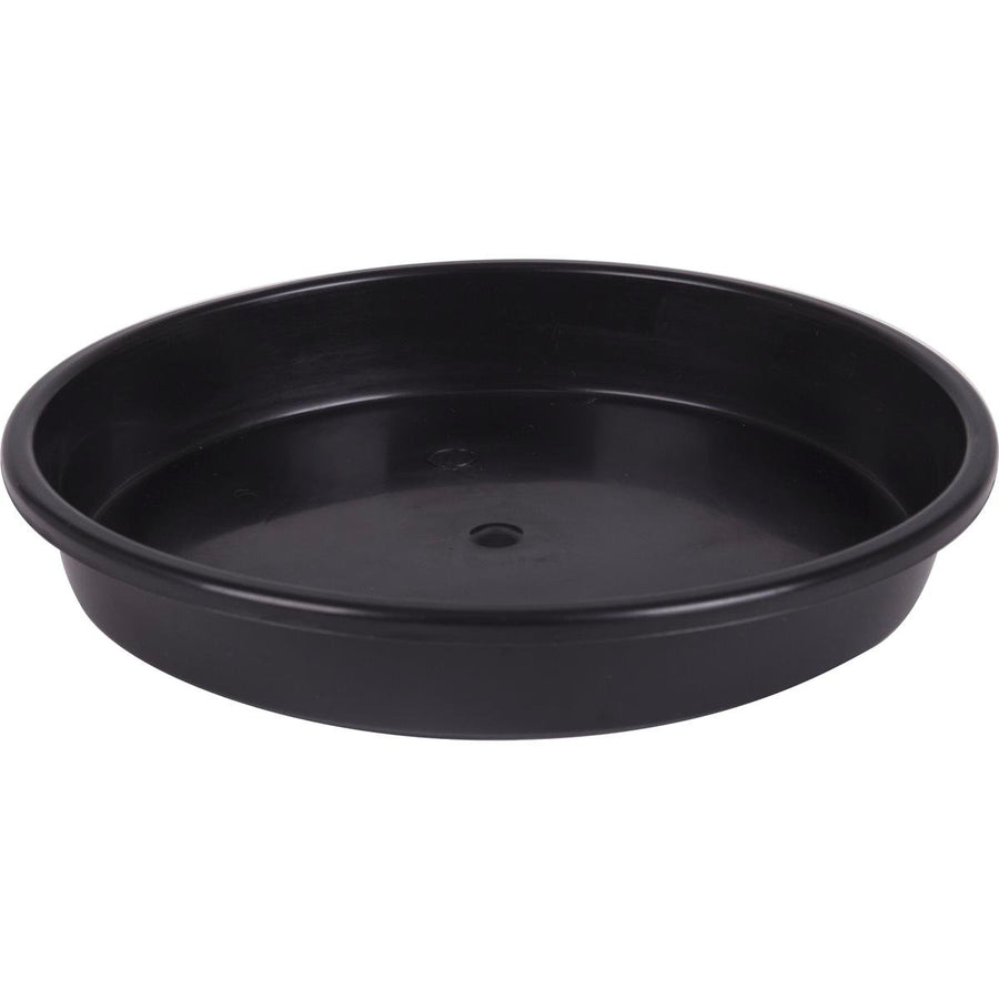 Garden City Plastic Saucer - 360mm - Plastic - Black - SuperSaverAU - view 1