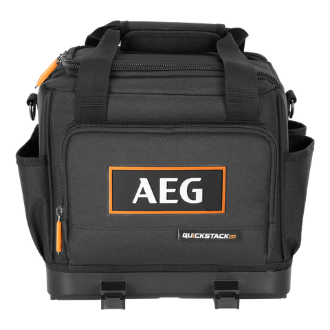 AEG Quickstack 2.0 Half Size Tool Bag - 273mm x 396mm x 364mm - Durable Fabric - Organised Storage - SuperSaverAU - view 1