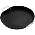 Kamado Joe Karbon Steel paella pan - pre-seasoned carbon steel with dimpled base, black - KJ15124722