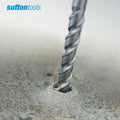 Sutton Tools 6 x 100mm TCT Masonry Drill Bit, Carbide Tip, Brick, Tile & Concrete