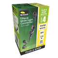 Brilliant 12V Black T-Piece Garden Light Connector 20935/06