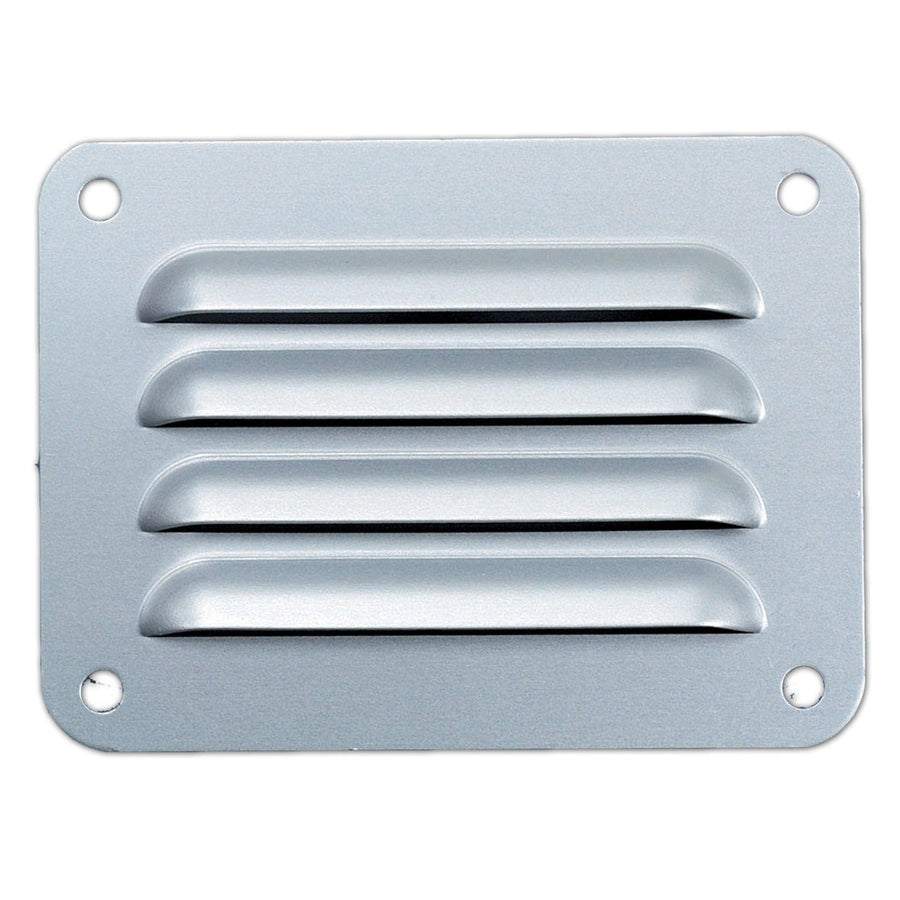 Haron Aluminium Pressed Wall Vent 100 x 75mm Silver Helps Minimise Costs - SuperSaverAU - view 1