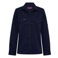 Green Hip Long Sleeve Shirt - Size 14 - Navy Blue - UPF 50+ Sun Protection - SuperSaverAU - view 1