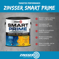 Zinsser Smart Prime Undercoat - 3.78L - Water Based - Low Odour - SuperSaverAU - view 2