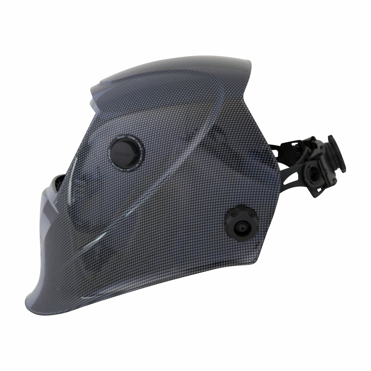 Bossweld Carbon Welding Helmet 5-8/9-13 100x53mm Auto-Darkening - SuperSaverAU - view 5