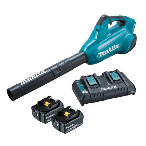 Makita 18Vx2 Brushless Turbo Blower Kit - 2 Batteries - Lightweight - High Power - SuperSaverAU - view 1
