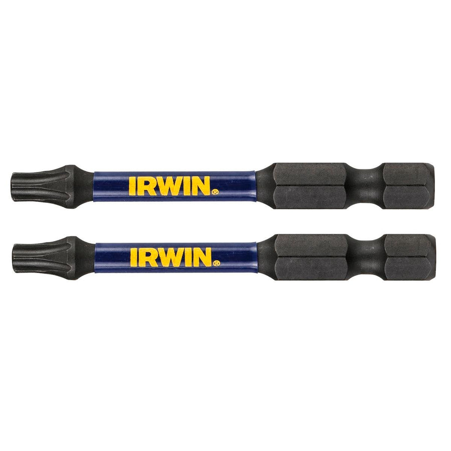 Irwin Impact Bits - 57mm T25 - Magnetised - High Strength - 2 Pack - SuperSaverAU - view 1