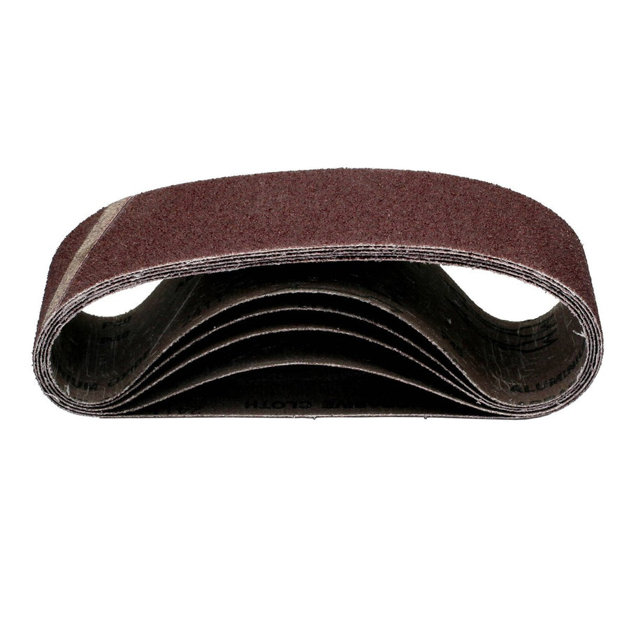 Craftright 75 x 533mm 40g Sanding Belts 5 Pack - Coarse Grit - Brown Fused Alumina - Ideal for Shaping - SuperSaverAU - view 1