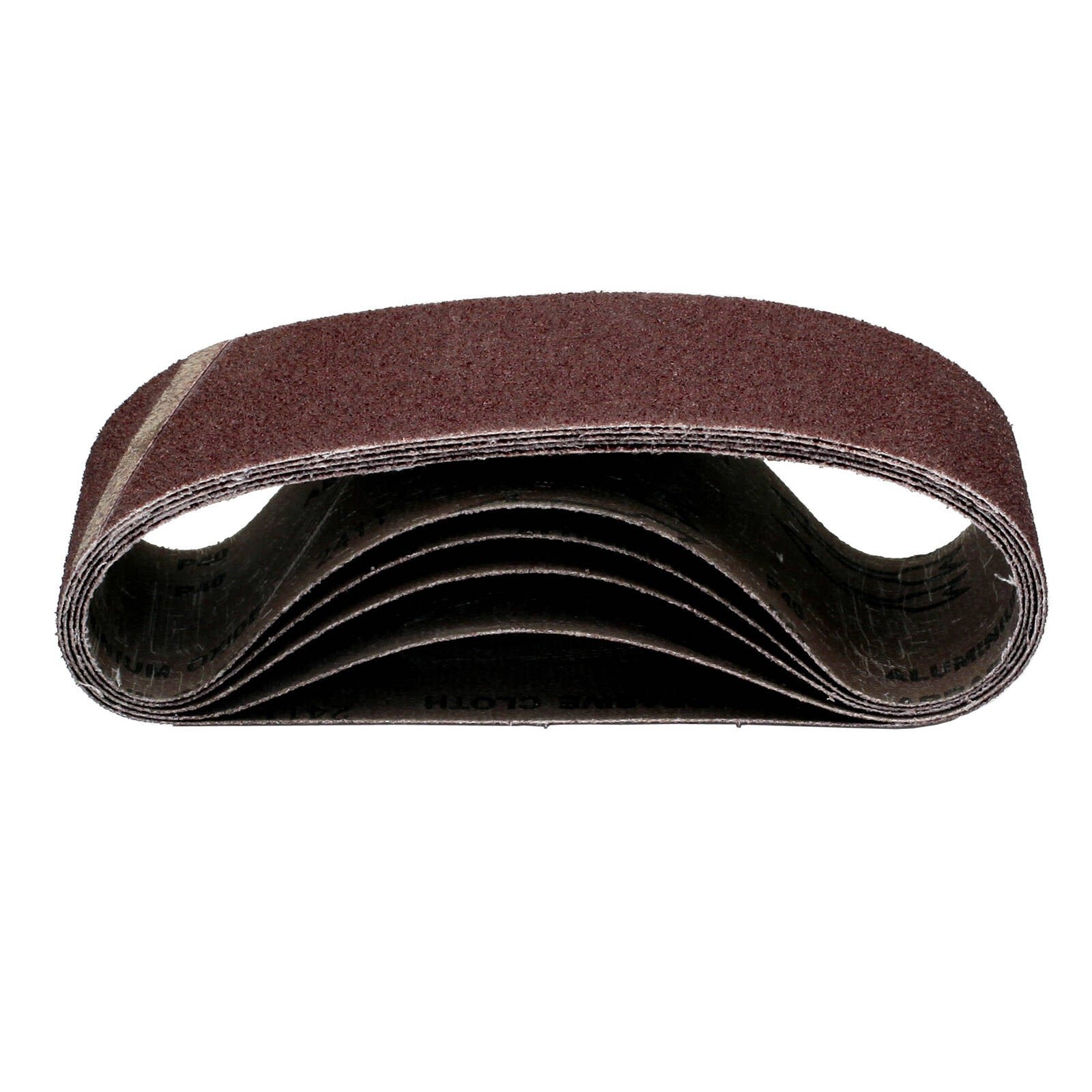 Craftright 75 x 533mm 40 Grit Sanding Belts - 5 Pack