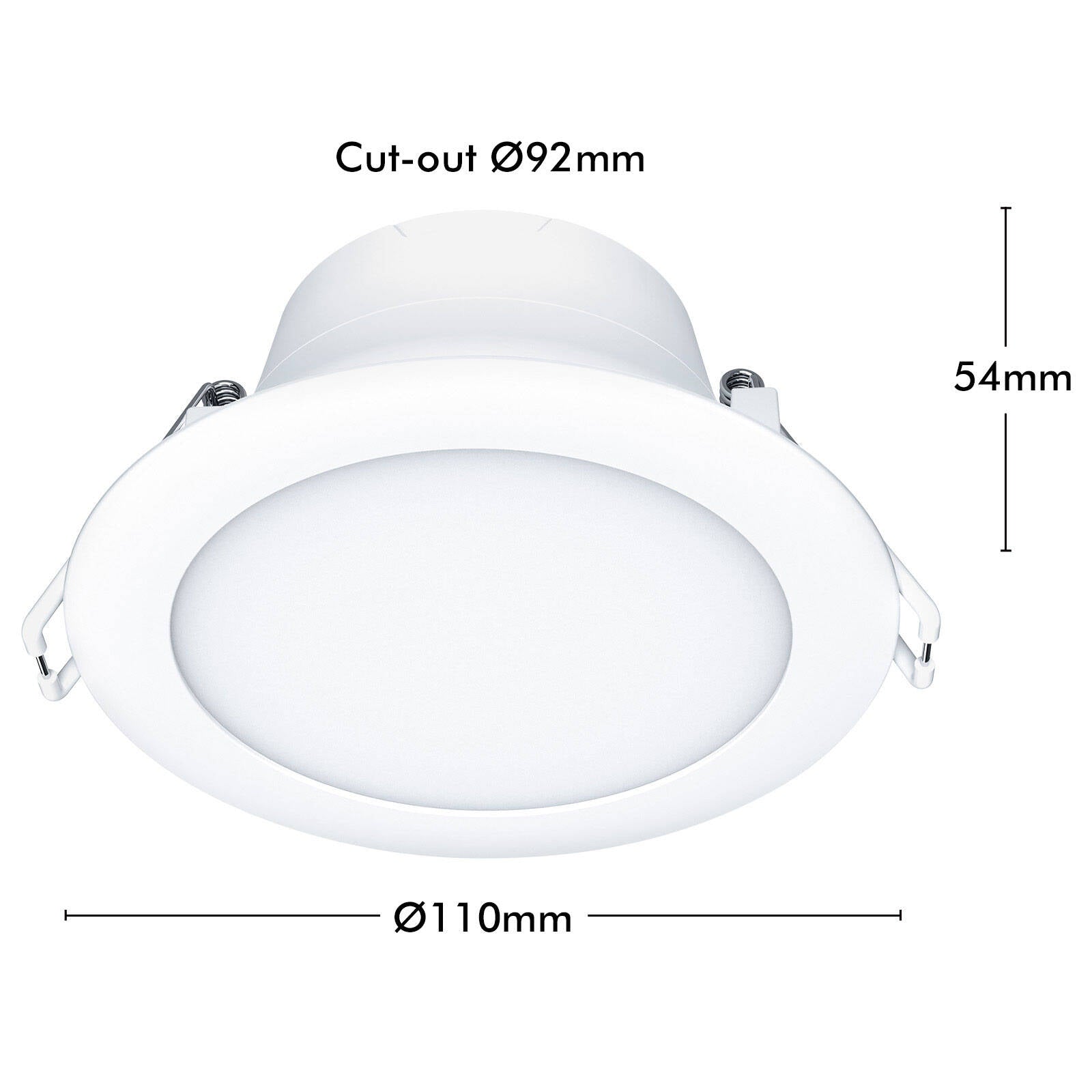Arlec 9W 92mm Grid Connect Smart RGB+CCT LED Downlight 240V 5 Pack ALD295P5HA