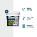 Taubmans 3 In 1 White Flat Water Based Interior & Exterior Primer Undercoat Sealer 15L