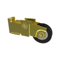 Rolltrak Heavy Duty Carriage - 40kg - Steel - Adjustable Nylon Roller - SuperSaverAU - view 2