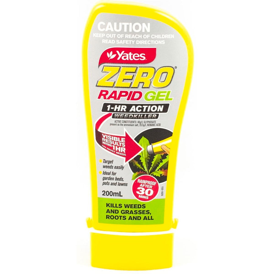 Yates Zero Rapid Gel 200ml Weed Killer 1 Hour Action Easy Apply - SuperSaverAU - view 1