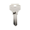 Ehi dx1 Silver Blank Key - Nickel Plated Brass - Key Duplication Service - SuperSaverAU - view 1