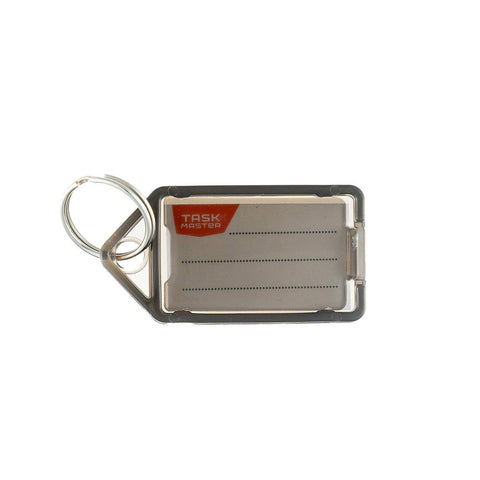 Taskmaster Black Key Tags - 50 Pack - 56x29x6mm - Easy Labelling - SuperSaverAU - view 1