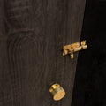 Taskmaster 38mm Polished Brass Barrel Bolt - Solid Brass Security Solution - SuperSaverAU - view 3