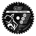 Full Boar Circular Saw Blade - 235mm 40t - Steel - For Hardwoods & MDF - SuperSaverAU - view 1