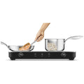 Breville Quick Cook dual zone induction cooker - 2400W, sixteen power levels, matte black - LIC700MTB2IAN1