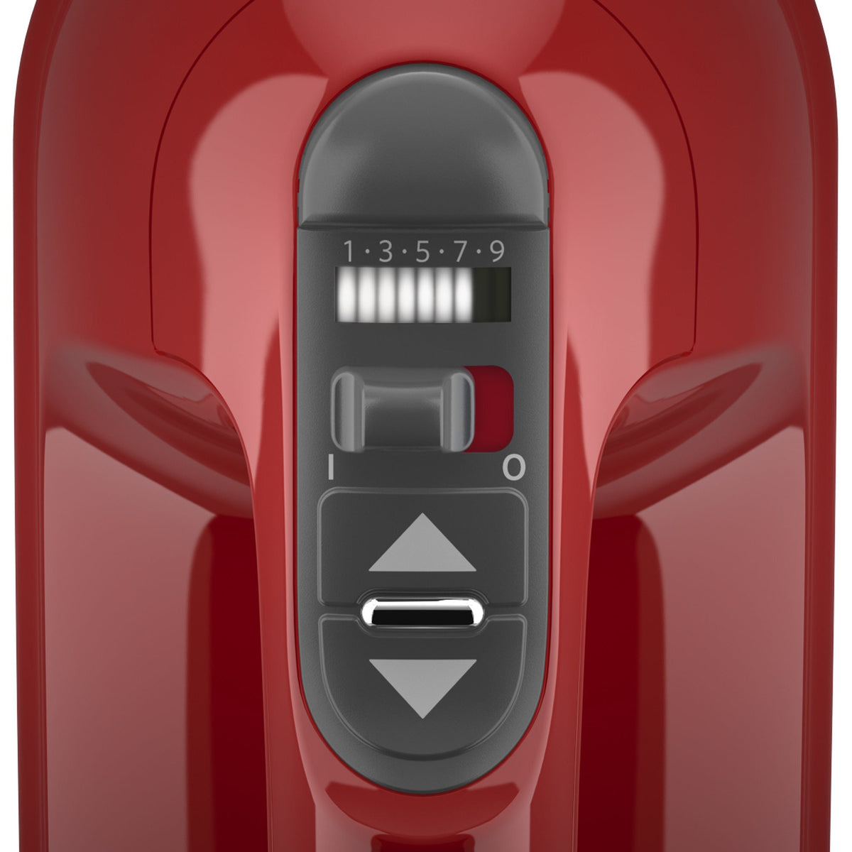 KitchenAid KHM926 Artisan Hand Mixer - 85W, Empire Red, Nine Speeds, Soft Start - 93810