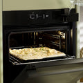 Haier 60cm 600 Series Pyrolytic Oven - 78L, 16 Functions, Steam Assist Plus, Air Fry, Black - HWO60S16TPB5