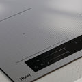 Haier 60cm 500 Series induction cooktop - Flexi Zone, Wi-Fi, hood to hob pairing, grey glass - HCI604FTG4