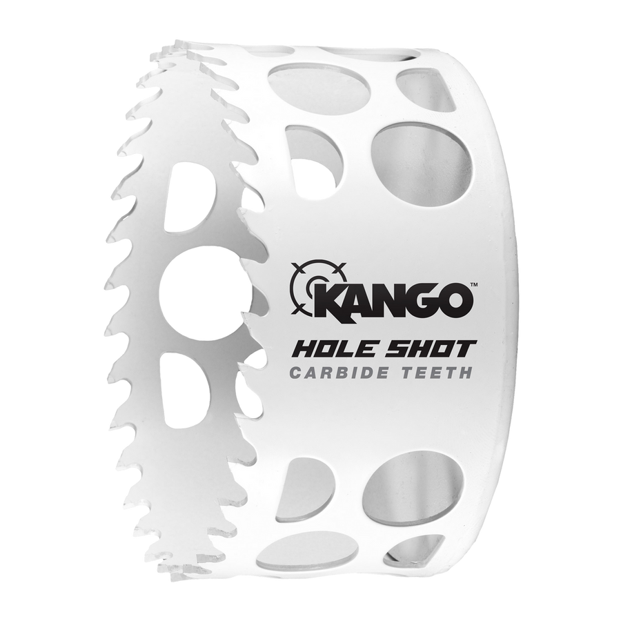 Kango 92mm Hole Shot Carbide Teeth Hole Saw - Multi-Material Cutting - SuperSaverAU - view 1