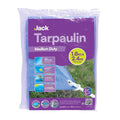 Jack Medium Duty Tarpaulin 1.8 x 2.4m - UV Stabilised, Water-Resistant - SuperSaverAU - view 1