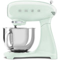 Smeg 50s retro style stand mixer 4.8L - Green finish, 800W, 10 speeds, planetary mixing - SMF03PGAU