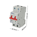 Deta 16A Single Phase MCB 1P NC Curve 10kA - Compact Circuit Protection Device - SuperSaverAU - view 3