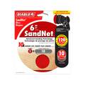Diablo 150mm Orbital Sandnet Discs 10 Pack - 120 Grit - Red - Durable - SuperSaverAU - view 1