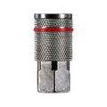 Powerfit Female Coupler - 1/4" - Steel - Ryco Style - SuperSaverAU - view 1