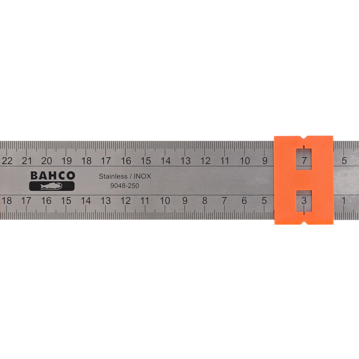 Bahco 250mm Carpenter Square with Stainless Steel Blade and Sliding Marker