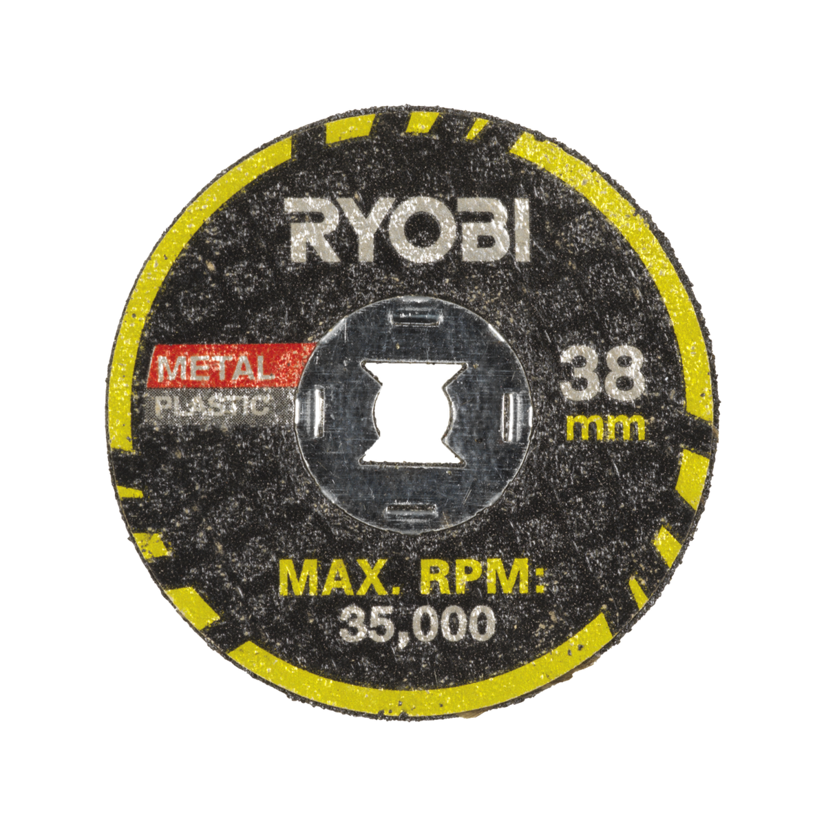 Ryobi Rotary Twist Lock Cutting Disc Starter Set - 6 Piece - 38mm - High Speed - SuperSaverAU - view 3