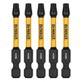 Dewalt Flextorq Screwdriver Bit 5 Pack - 57mm TX25 - Impact Resistant - SuperSaverAU - view 1