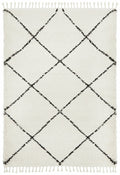 Rug Culture Saffron Large Rug 290x200cm - White Polypropylene, Jute Weft Backing - SAF22WHT290X200