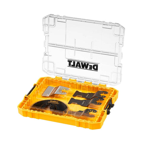 Dewalt Oscillating Multi Tool Saw Blade Set 5 Piece - 200mm x 40mm x 290mm - High-Speed Steel