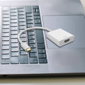 Antsig 15cm USB-C to HDMI Adapter - 4K Video - White - Plug and Play - SuperSaverAU - view 4