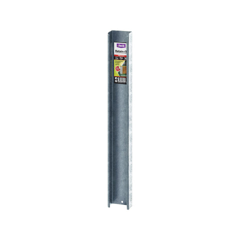 Jack Retain-iT 50 x 750mm Galvanised Steel End Post Sleeper Upright