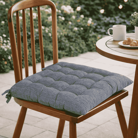 Mojo Sachin Outdoor Chair Cushion Dark Grey Latte 44cm