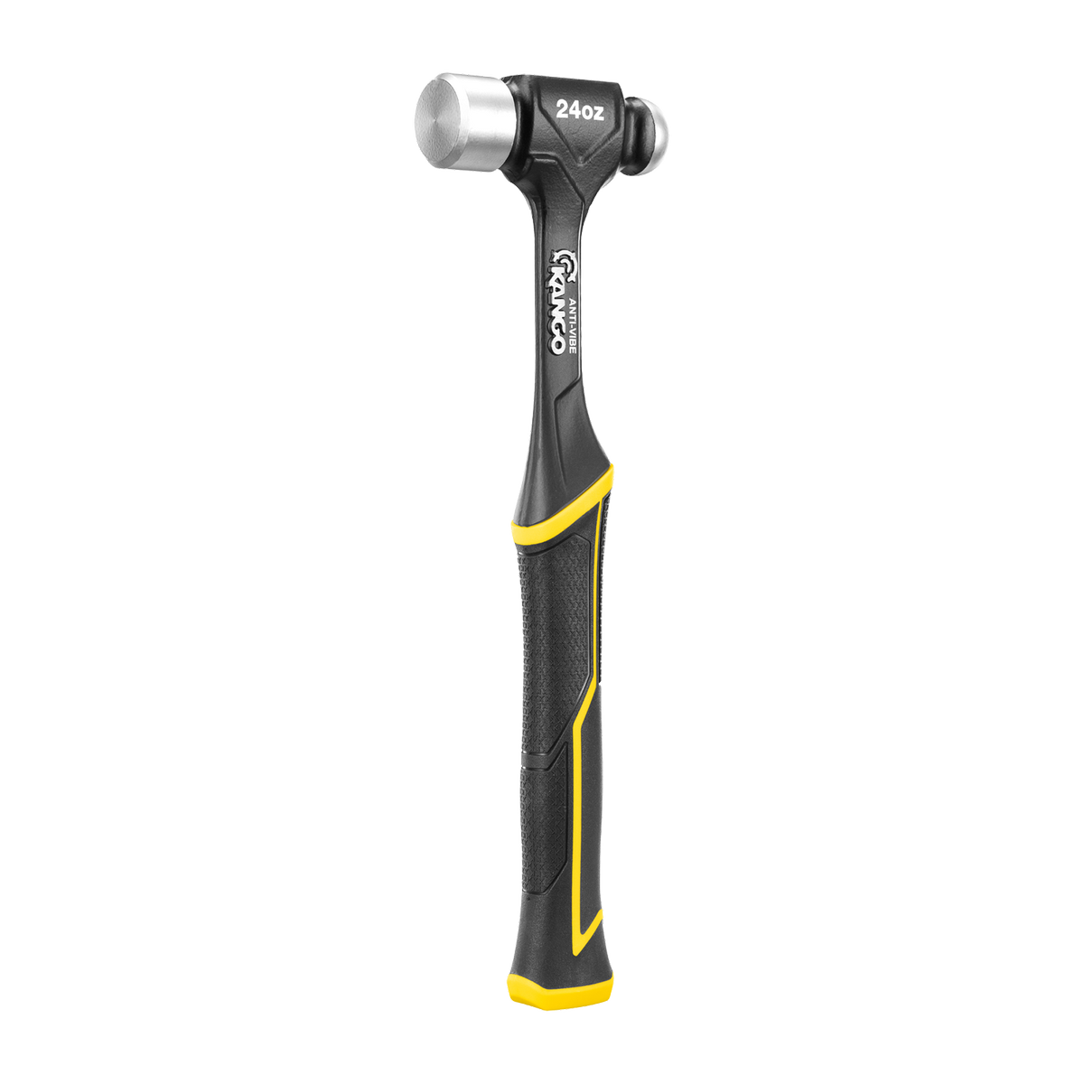 Kango 24oz Anti Vibe Ball Pein Hammer - Dual Face - 36mm x 360mm - Durable - SuperSaverAU - view 3