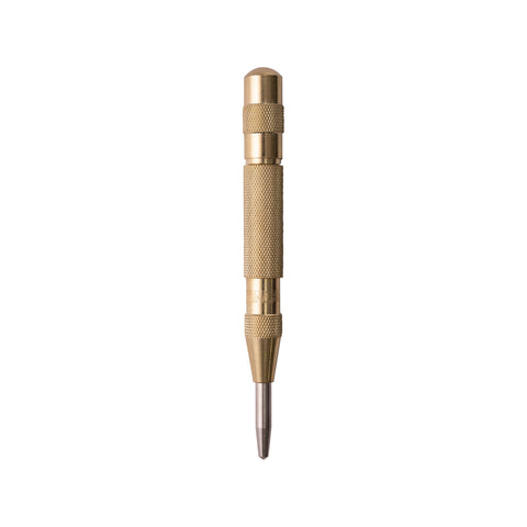 Kincrome Automatic Centre Punch, Self-Acting Spring-Loaded Alloy, No Hammer Needed