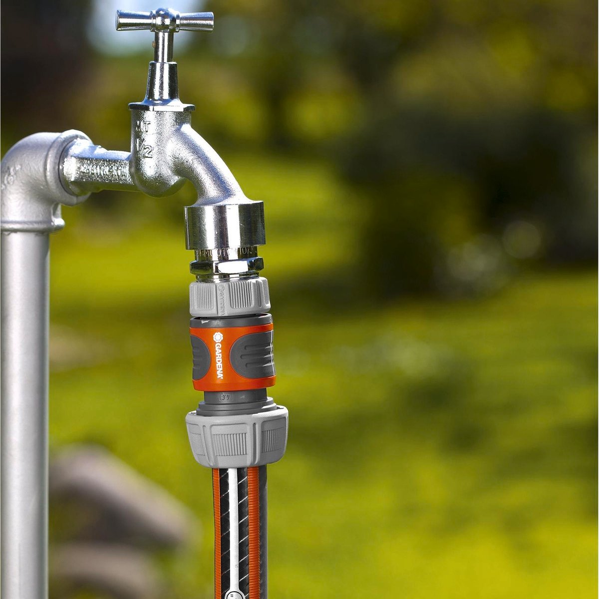 Gardena 19mm Hose Connector - Plastic - Ergonomic - UV Stabilised - SuperSaverAU - view 5