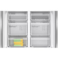 Bosch Series 6 605L French Door Fridge - Black Stainless Steel, Smart Home Compatible - KFN96AXEAA