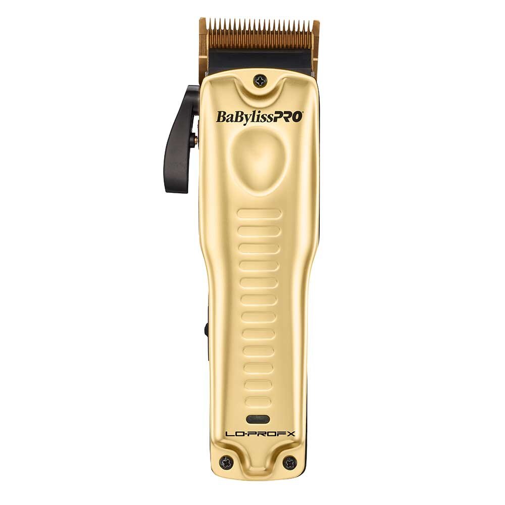 BaBylissPRO Lo-ProFX cordless hair clipper - gold, 6800RPM motor, 3300mAh lithium-ion battery - 900890