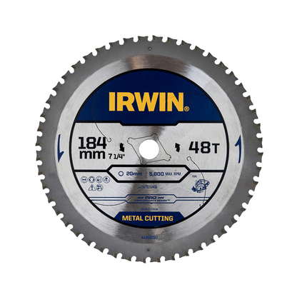 Irwin Circular Saw Blade Marathon Pro 184mm 48t - Tungsten Carbide - Durable
